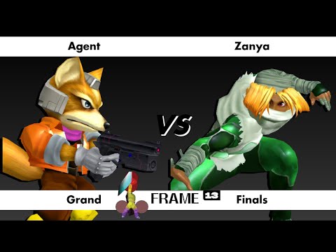 Frame 13 Melee Singles - Agent vs Zanya | Grand Finals