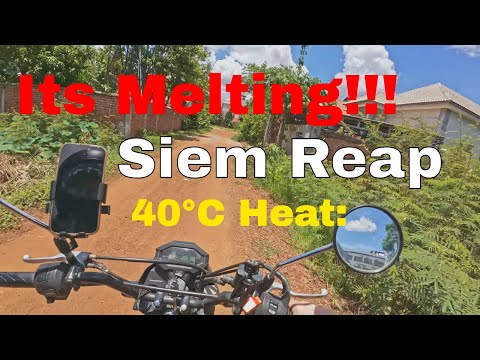 Melting in 40°C Heat: Real Siem Reap Life Exposed