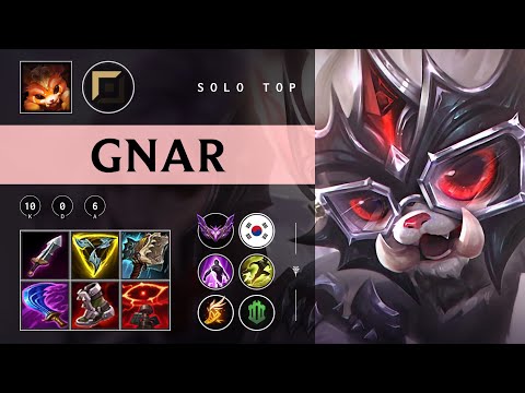 Gnar Top vs Renekton - KR Master Patch 25.24