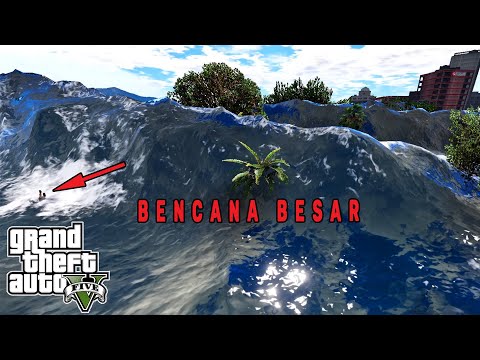 MENGERIKAN!!! Begini KIAMAT Di GTA  5!!