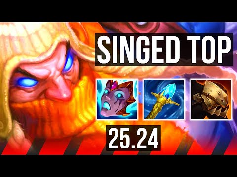 SINGED vs IRELIA (TOP) | KR Master | 25.24