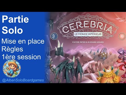 Cerebria | Partie Solo | Configuration et première session | Instructions | Mindclash Games