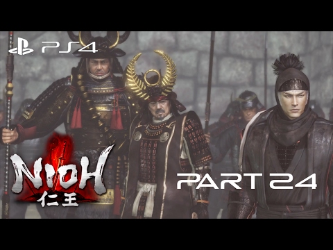 Nioh Walkthrough Gameplay Part 24 - Fushimi Castle