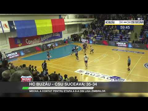 HC Buzau - CSU Suceava: 35-34