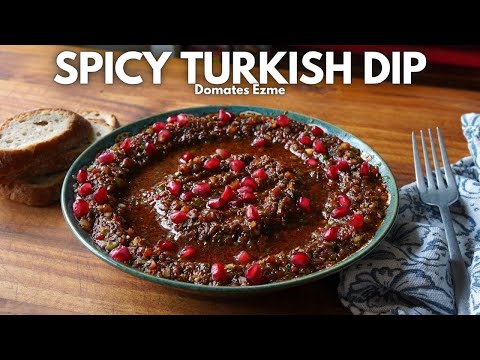 Better Than Salsa? Try This SPICY Turkish TOMATO DIP! 🇹🇷