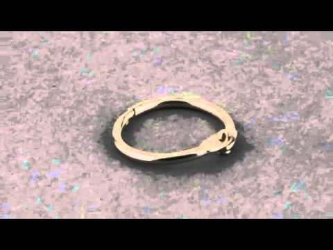 3/4" Metal Hinged Snap Ring, Split Ring, Hanger for Retail