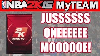 Pack Opening NBA 2K15 My Team - JUSSSS ONE MOOOE! | 2k15 Pack Opening
