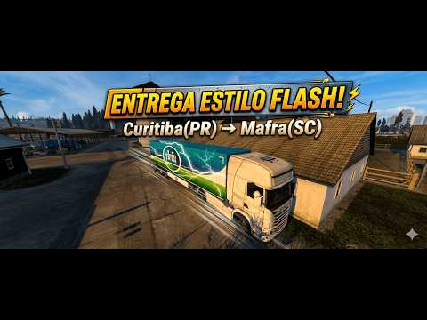 Entrega Rápida! 🚛 Curitiba ➜ Mafra | Viagem Curta no Euro Truck Simulator 2