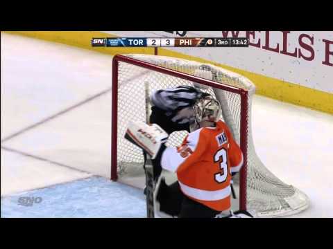 Bolland Goal - Leafs 2 vs Flyers 3 - Mar 28th 2014 (HD)