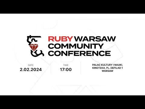 Ruby Warsaw Community Conference #winter edition 2.0.2.2024 - promotional video