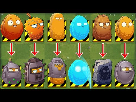 Random 28 NUT & DEFENSE Plants Battlez - Who Will Win - PvZ 2 Plant vs Plant