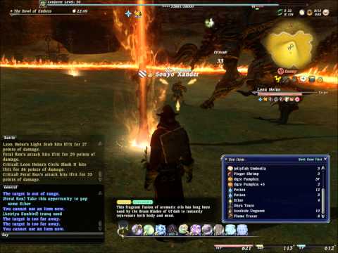 FFXIV 1.0 Ifrit fight