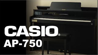 Video thumbnail for Casio AP750 Digital Piano Full Demo and Buyer's Guide | Bonners Music by Bonners Pianos & Keyboards