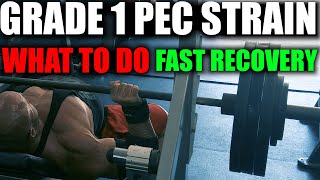 PEC STRAIN/PULL HOW TO REHAB AND SPEED RECOVERY