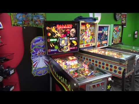 1980 Stern GALAXY Pinball - One Of The Harry Williams Masterpiece Designs - Beautiful Machine