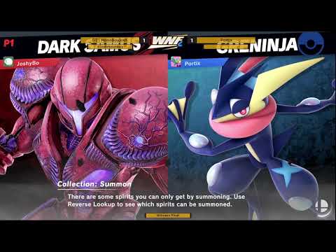 WNF Oakland 2020 Episode 12 - Winners Final: Moonboyjosh (Dark Samus) vs. Portix (Greninja)