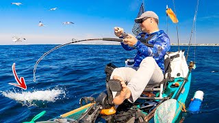 Kayaked 5 Miles Offshore to Catch What Everyone is Trying too!