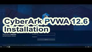 CyberArk Password Vault Web Access (PVWA12.6) Installation