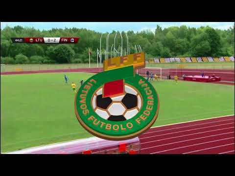 U 17 Baltijos taurė: Lietuva - Suomija (įvarčiai)
