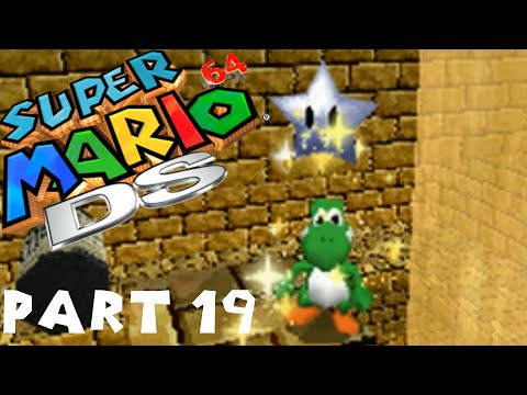 Let's Play Super Mario 64 DS pt 19 - Yoshi the Sphinx