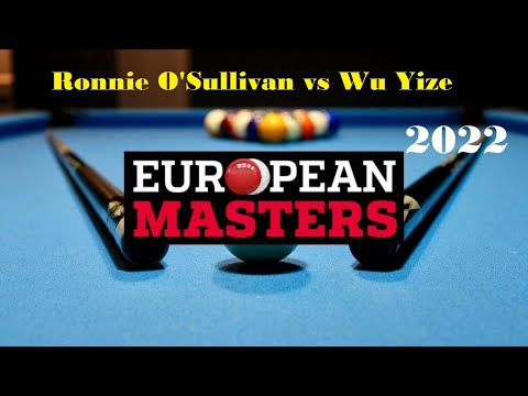 Ronnie O'Sullivan vs Wu Yize European Masters 2022 - End Match