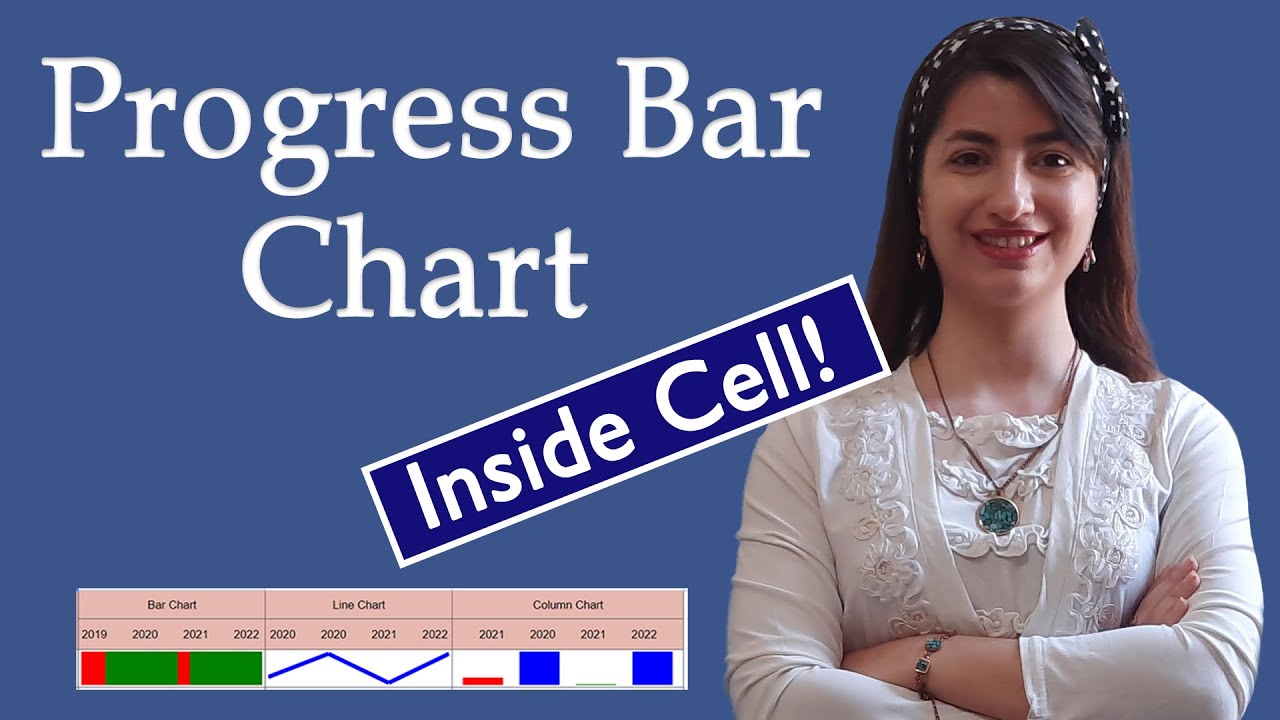 Create a progress bar Chart Inside a Cell in Google Sheets (Full Tutorial)