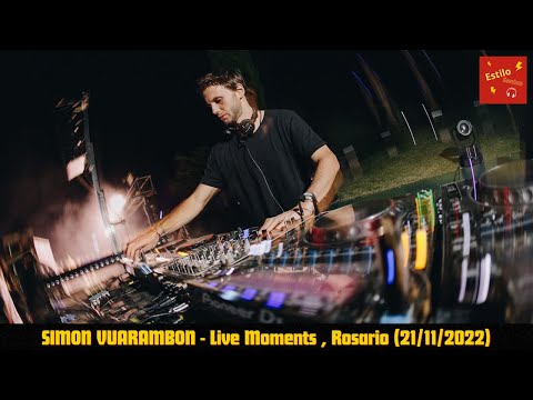 SIMON VUARAMBON - Live Moments, Rosario + Tracklist (21/11/2022)
