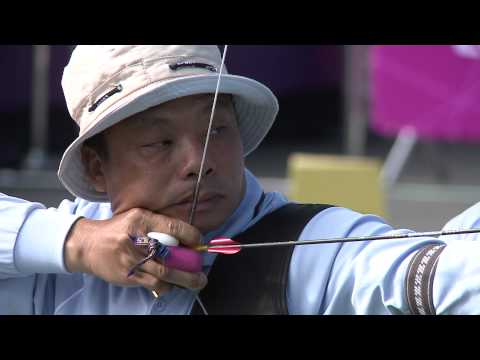 Archery - Great Britain v Chinese Taipei - Men's Team Recurve Open - Quarterfinals - London 2012