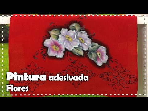 PINTURA ADESIVADA FLORES com Iran Silva e Luis Moreira - Programa Arte Brasil - 29/11/2016