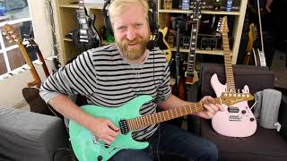 Video thumbnail for Ibanez Prestige AZ2402 - PINK VS GREEN - Full sound vs sound comparison #42gsone 42 Gear Street by 60 Cycle Hum
