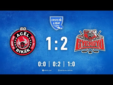 Gólösszefoglaló - EL 18 - Dunaújvárosi Acélbikák - Gyergyói Hoki Klub 1-2 20231008
