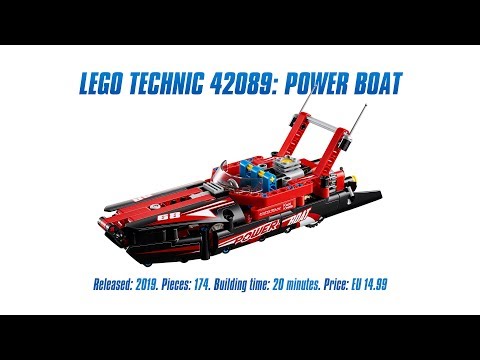 LEGO Technic 42089: Power Boat In-depth Review, Speed Build & Parts List [4K]