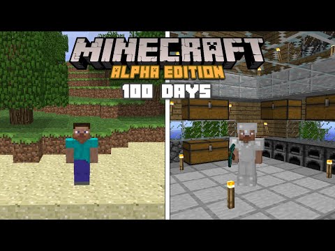 100 Days in Minecraft: Alpha