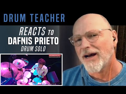 Drum Teacher Reacts to Dafnis Prieto - Drum Solo