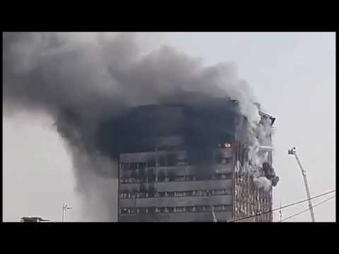 The Plasco Building Demolition: Collapse Initiation with Audio