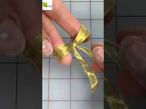 ⬆️ Watch Full Tutorial - How to Make a Small Double Bow