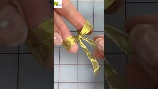⬆️ Watch Full Tutorial - How to Make a Small Double Bow