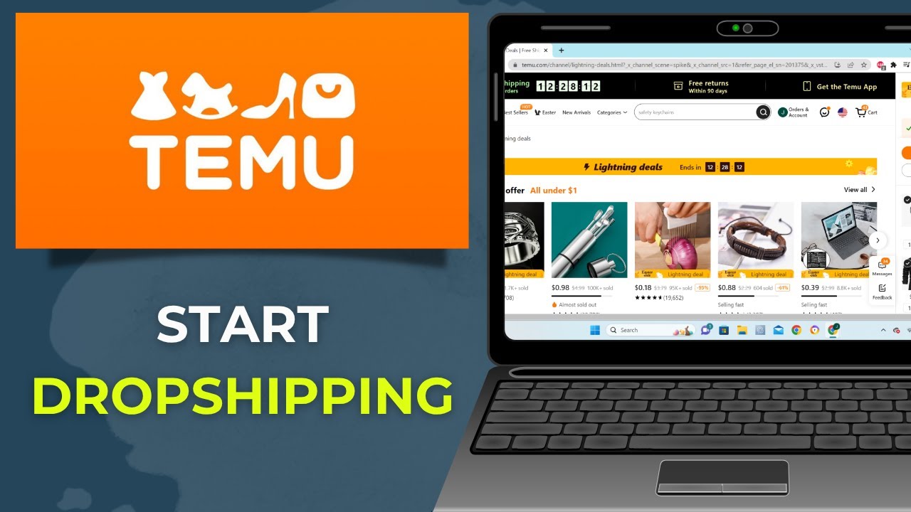 Cara Memulai Dropshipping Dengan Pengiriman Cepat Temu