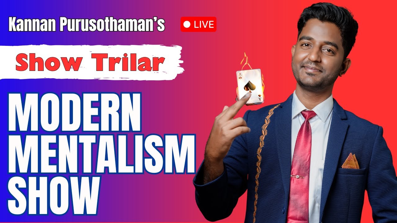 Kannan The Showman SHOW REEL |  Magician &  Mentalist in Chennai |  Corporate Entertainer in Chennai