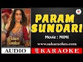 Param Sundari Hindi Karaoke | Mimi | S A KARAOKES #ParamSundariKaraoke #sakaraokes
