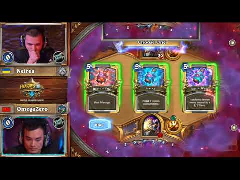 Neirea vs OmegaZero   Hearthstone World Championship