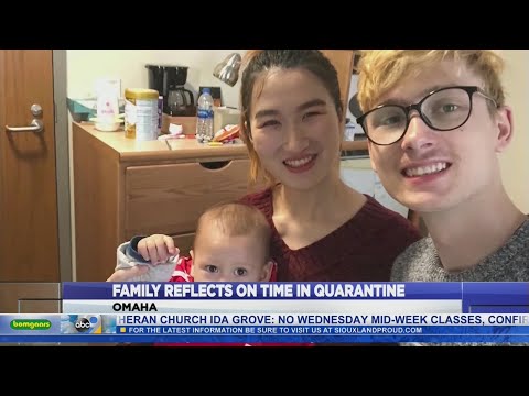 Family celebrates son's first birthday in quarantine