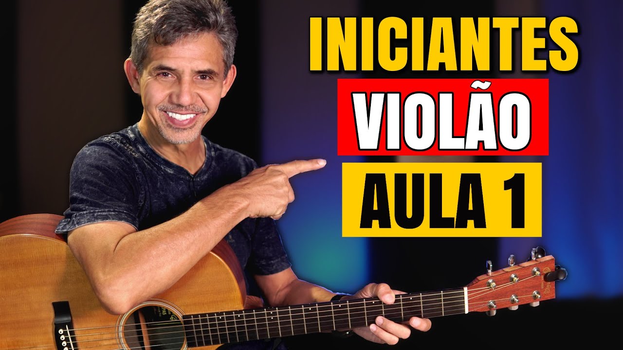 Lição para INICIANTES - SUA PRIMEIRA AULA DE VIOLÃO  (Em Asus2 )  Prof. Sidimar Antunes