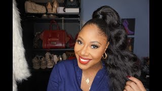 “LOVELIGHT” Drawstring Pony Tail – High Genie Style