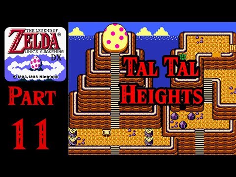 Zelda Links Awakening DX 100% Walkthrough - Part 11 Tal Tal Heights