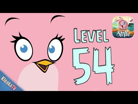 Angry Birds Stella - Level 54 Walkthrough (3 Stars)