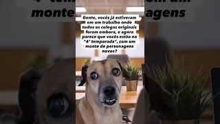 O sentimento de ser o último original da empresa #workplace #dinossauro #meme