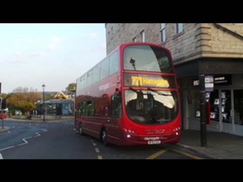 Transdev Harrogate Volvo B9TL Wright Eclipse Gemini II 3613 (BF62 UXZ) Video