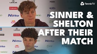 Jannik Sinner and Ben Shelton Press Conference Following Their Nitto ATP Finals Match 🎤