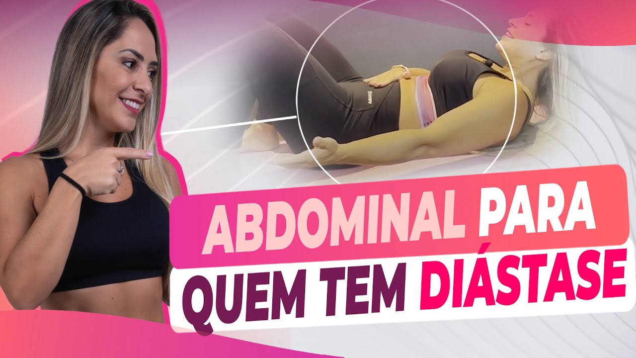 Exercícios para diminuir a DIÁSTASE ABDOMINAL | Abdominal para quem tem diástase